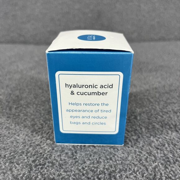 Vital Beauty Cooling Eye Gel Hyaluronic Acid Cucumber for Dark Circles Bags 1 oz - Picture 8 of 12
